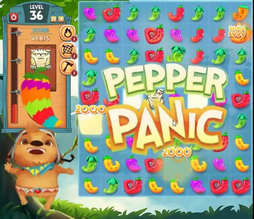 Pepper Panic Saga Astuce Niveau 36