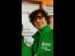 les jeune écolos avec Danielle Dambach 2014