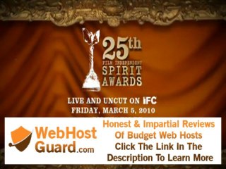 Eddie Izzard talks about his plans for hosting the 25th Spirit Awards (1 of 3)