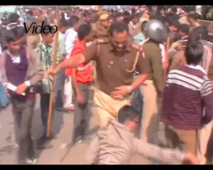 Ind vs WI 3rd ODI Cricket fans face lathis