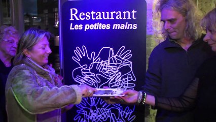 Inauguration du restaurant solidaire à la CIDM