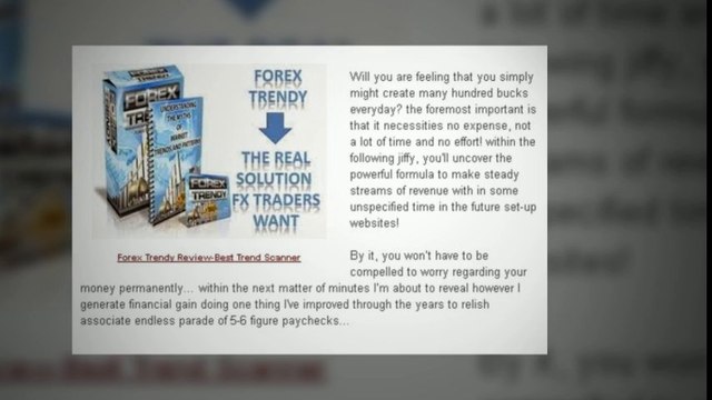 Forex Trendy - Best Trend scanner - Automated Chart Pattern Recognition Tool Review (Legit or Scam)