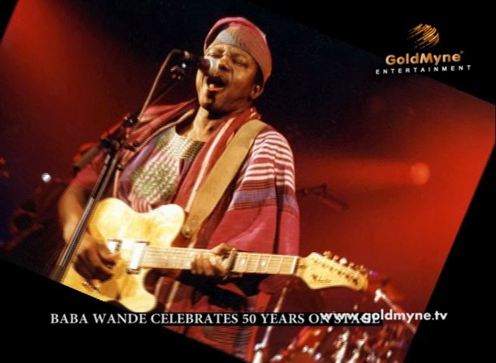 ACTOR BABA WANDE celebrates 50 years on stage