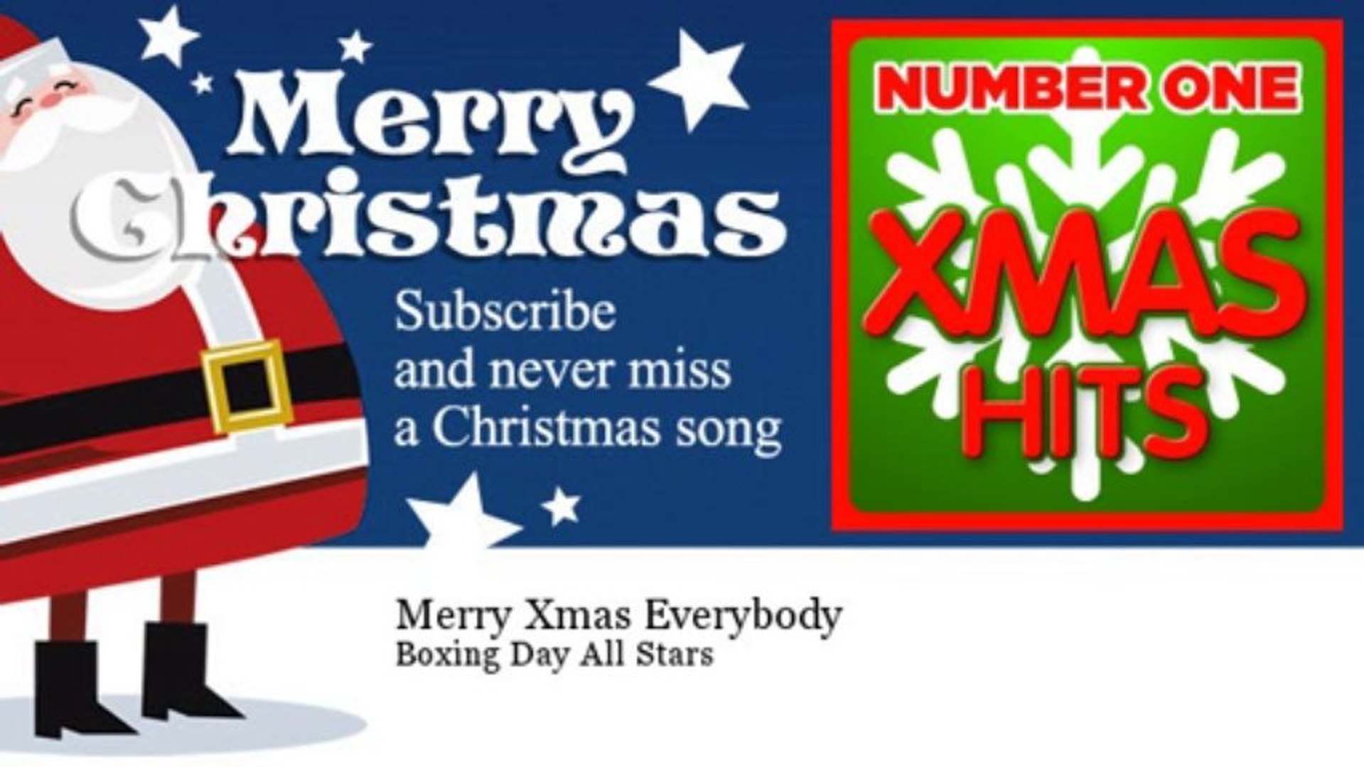 Boxing Day All Stars - Merry Xmas Everybody - Vidéo Dailymotion