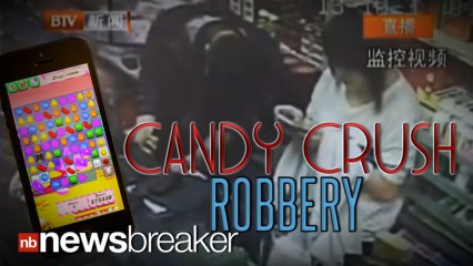 CANDY CRUSH ROBBERY: Store Clerk Plays Game on Phone While Held Up at Knife-Point