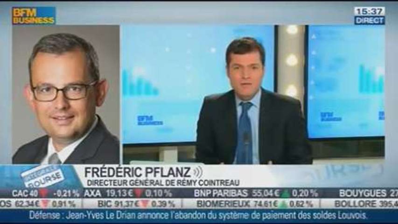 Rémy Cointreau lance un avertissement sur résultats: Frédéric Pflanz, dans Intégrale bourse - 26/11