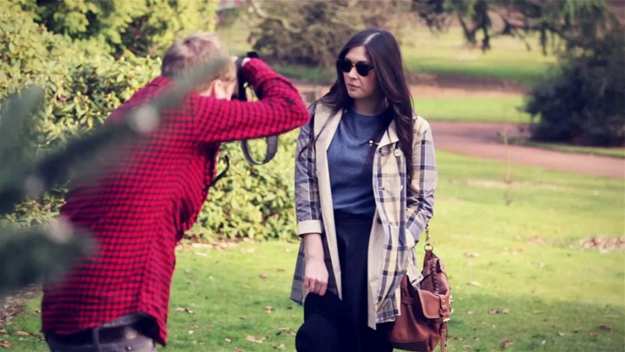 Dress Tartan Spring Summer 2013 _ A day out with Barbour & Cait from 'Wayward Daughter'