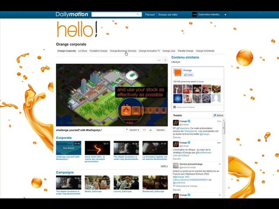 Orange Brand Hub