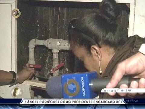 Beneficiarios de Misión Vivienda protestaron en la Libertador por irregularidades en tuberías