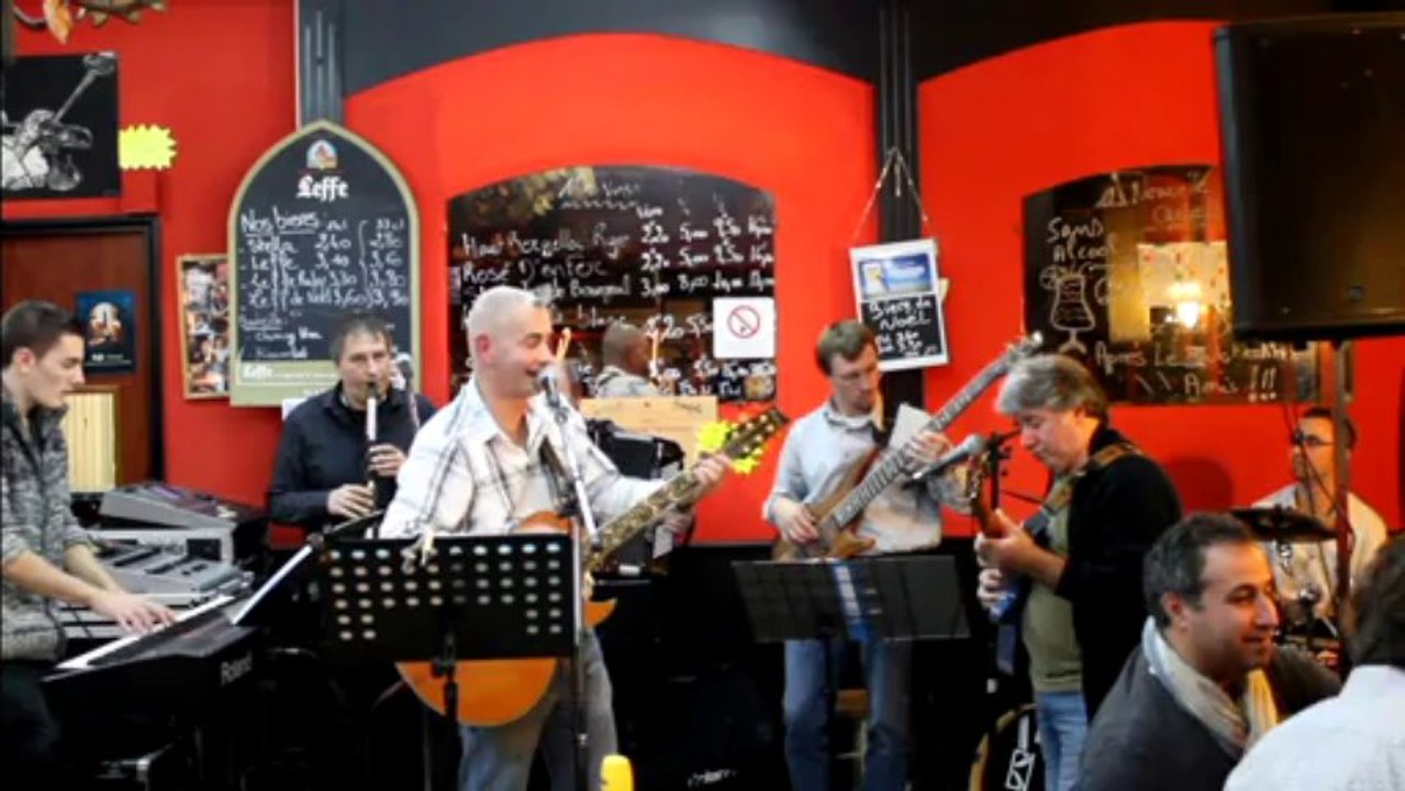 JP BARASTIER en Live au Café du Théâtre avec ses musiciens - "Lorelei" HF Thiéfaine
