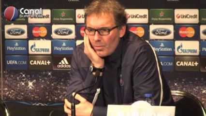 PSG / Olympiakos : Conférence de presse de Laurent Blanc