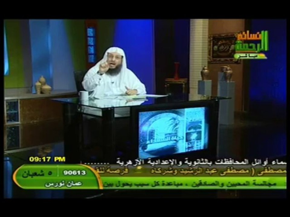 حق الجنين في بطن أمه ؟؟ حلقة هامة للشيخ محمد الزغبي 2010-07-17