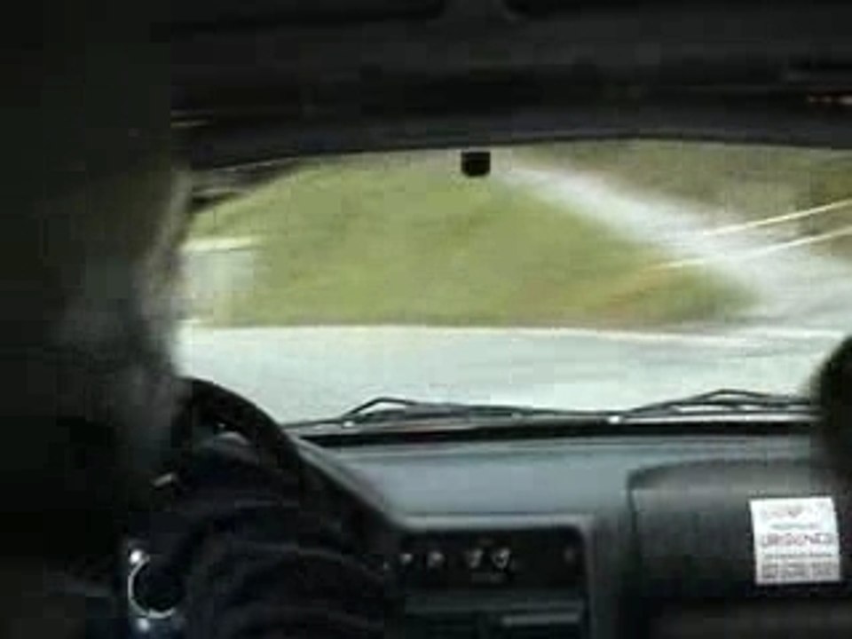 Rallye elle a eu chaud