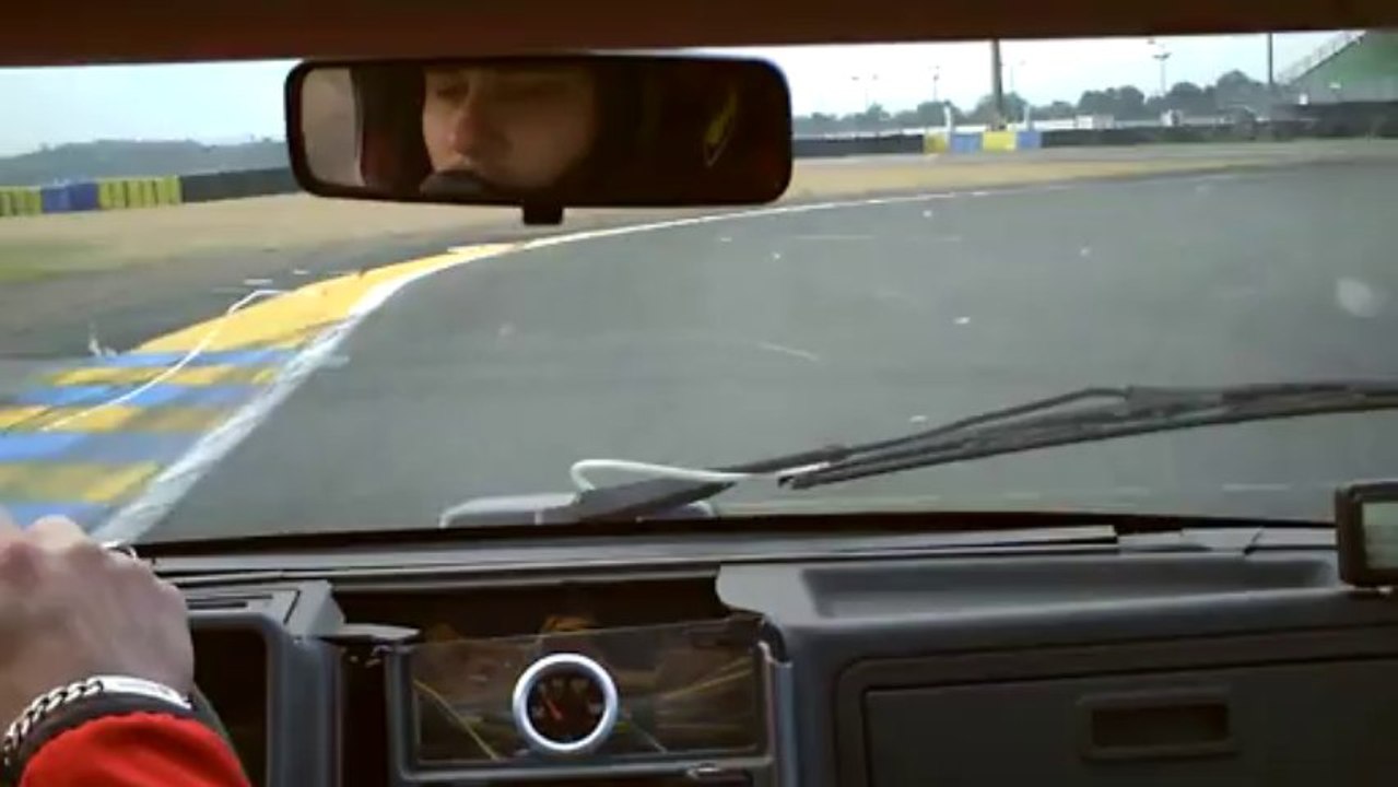 ax piste , le Mans, vue interieur