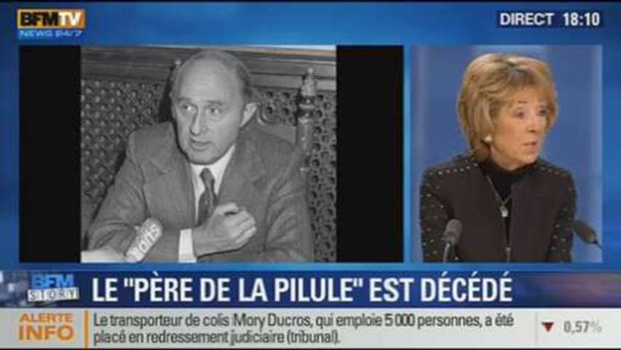 BFM Story: Lucien Neuwirth, le père de la pilule, est décédé - 26/11
