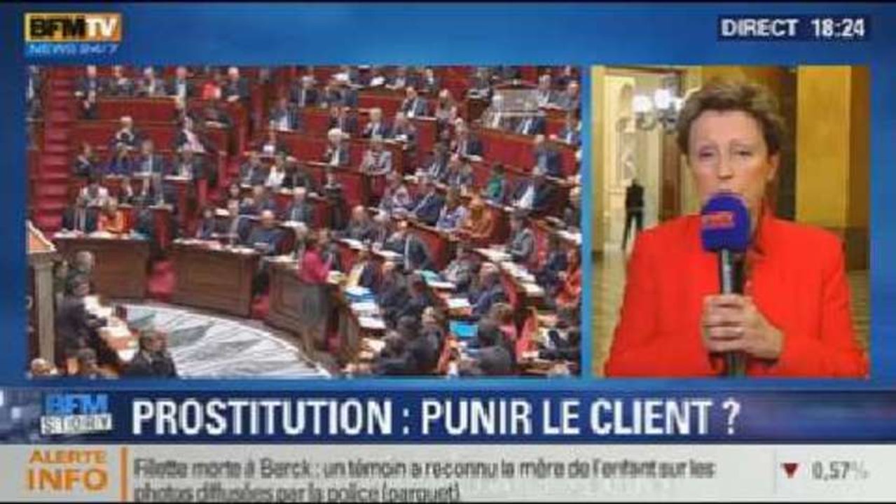 BFM Story: une proposition de loi sur la prostitution à l'Assemblée: faut-il pénaliser les clients ? - 26/11