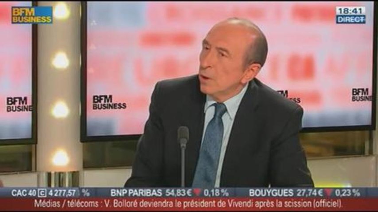 Gérard Collomb, sénateur-maire de Lyon, dans Le Grand Journal - 26/11 3/4