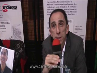 karim saidi  au salon du livre a creil