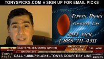 Seattle Seahawks vs. New Orleans Saints Pick Prediction NFL Odds 12-2-2013