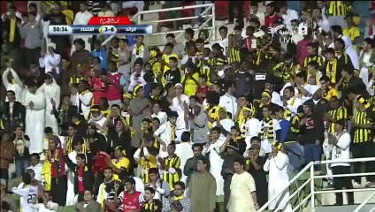 هدف الاتحاد الثالث من مختار فلاته (2) بلنتي في الرائد - الرائد 1-4 الاتحاد HD