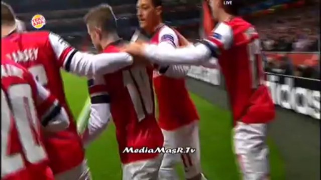 هدف ارسنال الاول في مارسيليا - تعليق فارس عوض - 26/11/2013