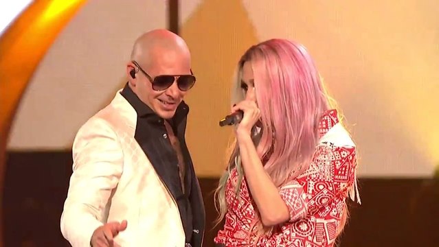 PITBULL ft KE$HA Timber Live at the American Music Awards 25/11/2013 (HD - Part 2).