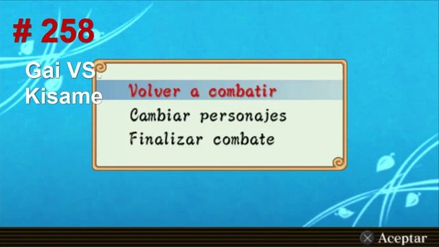 NARUTO 258: GAI VS. KISAME - VídeoResumen