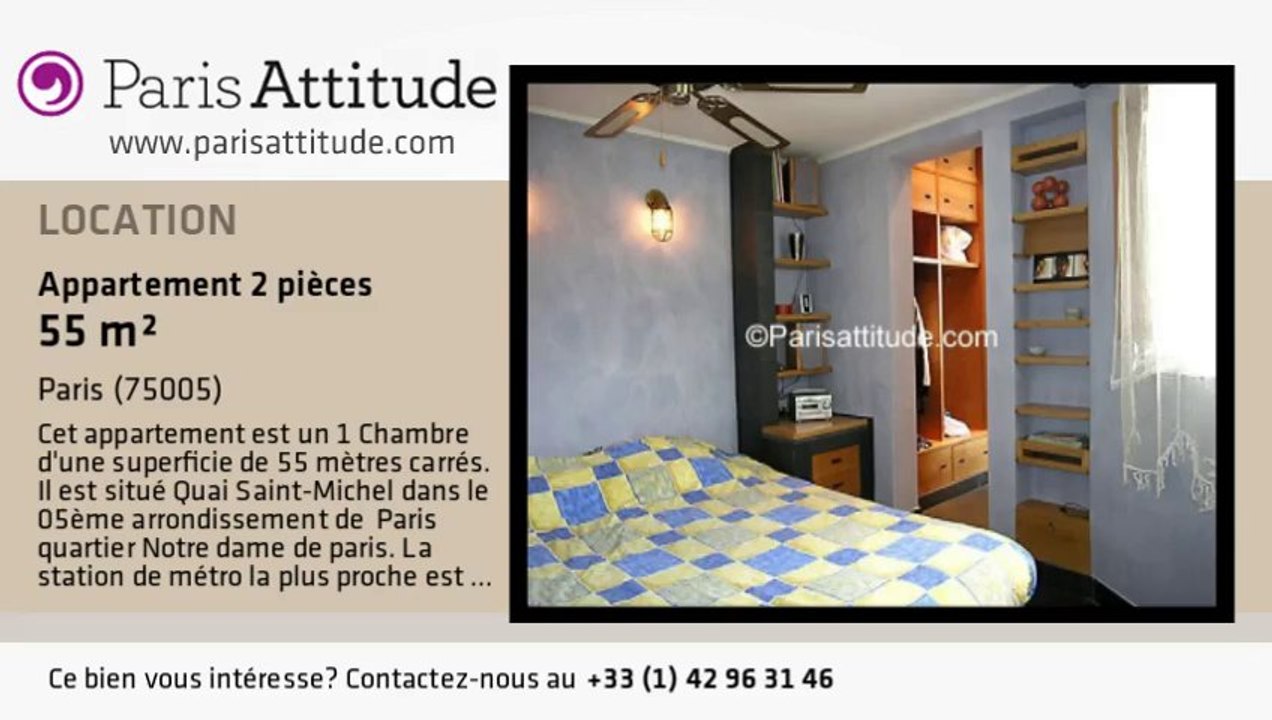 Appartement 1 Chambre à louer - Quartier Latin/St Michel, Paris - Ref. 2456