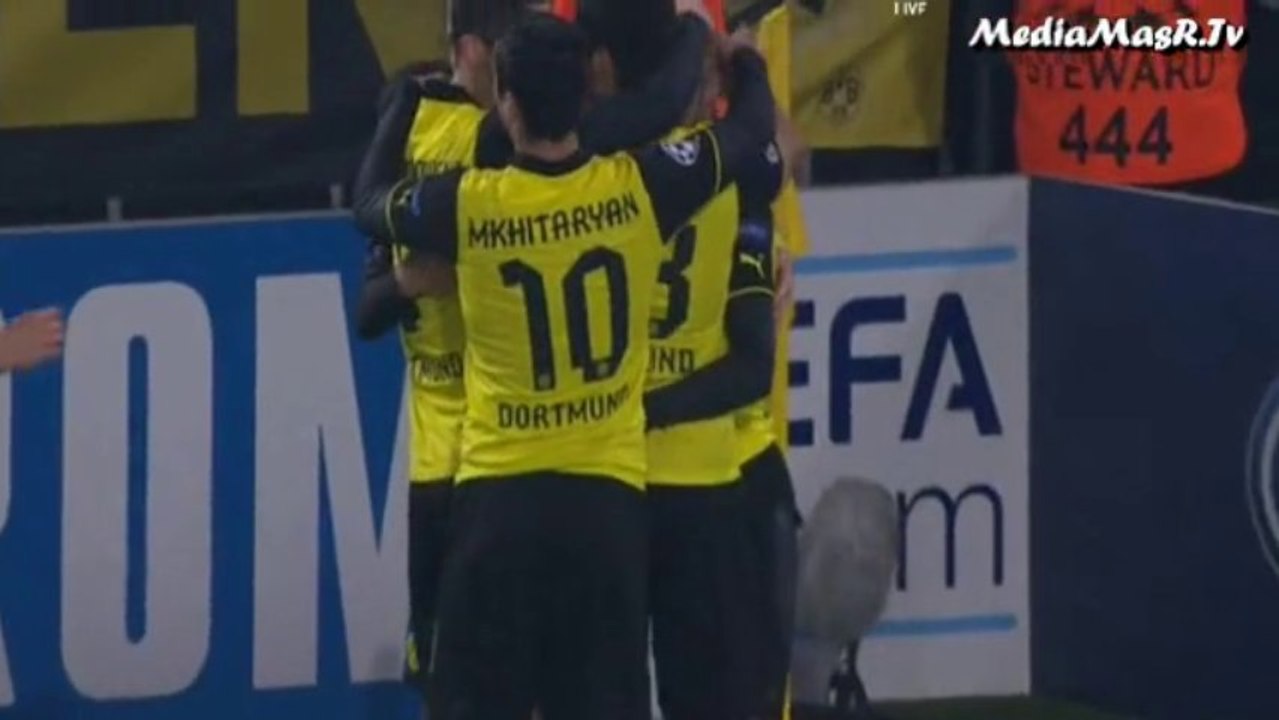 هدف بروسيا دورتموند الثاني في نابولي - دوري أبطال أوروبا - 26/11/2013