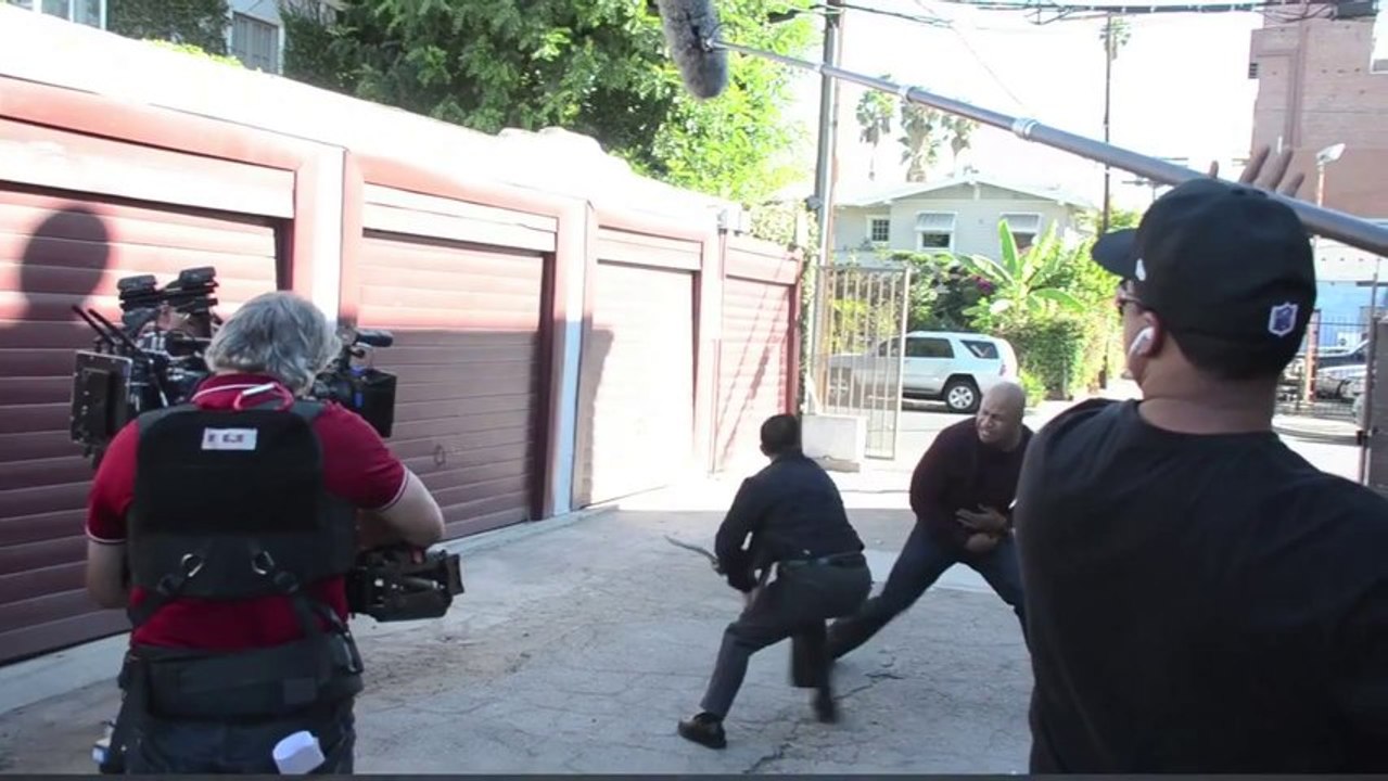 NCIS Los Angeles - Behind The Scenes Epic Fight Scene