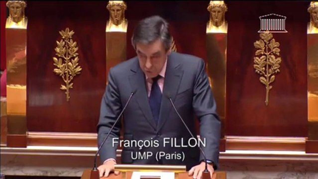 Loi de Programmation Militaire 2014-2019 François Fillon motion de rejet préalable du Groupe UMP