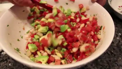 Bruschetta with Beans and Tomatoes