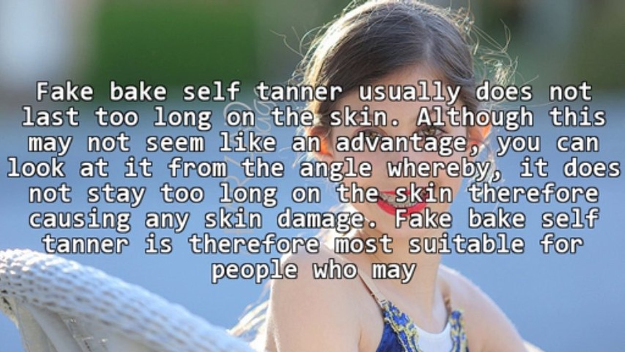How You Can Gain By Utilizing Fake Bake Self Tanner