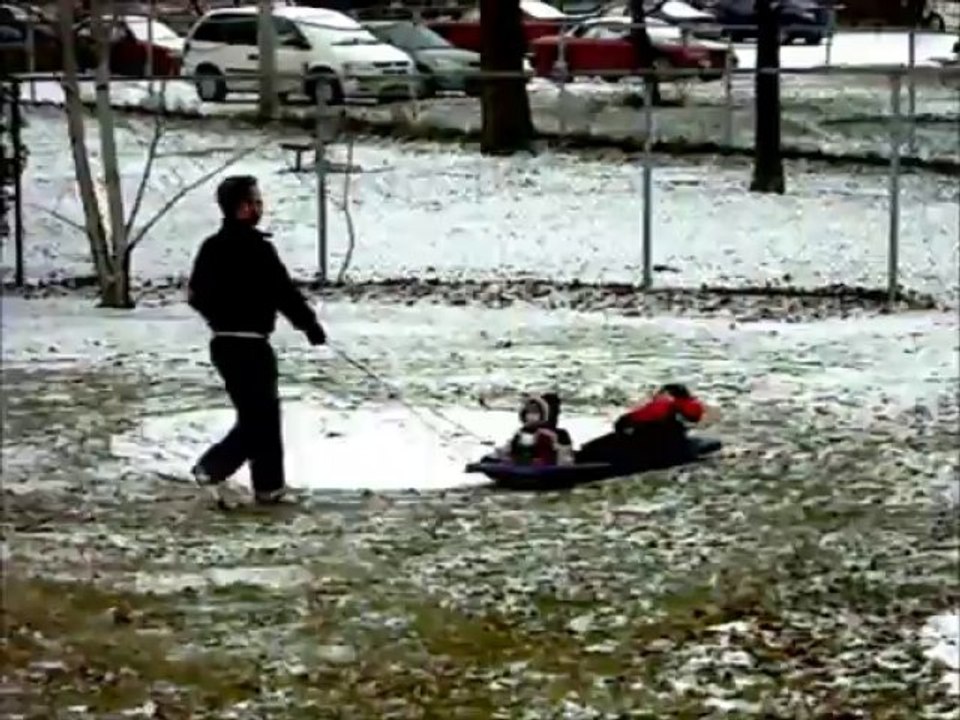 Ballade en traîneau