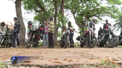 Riding high with Ivory Coast's Elephant Bikers