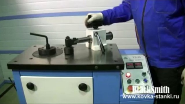 V2-16 Blacksmith. Станок для гибки завитков, скручивания торсировки и изготовления корзинок