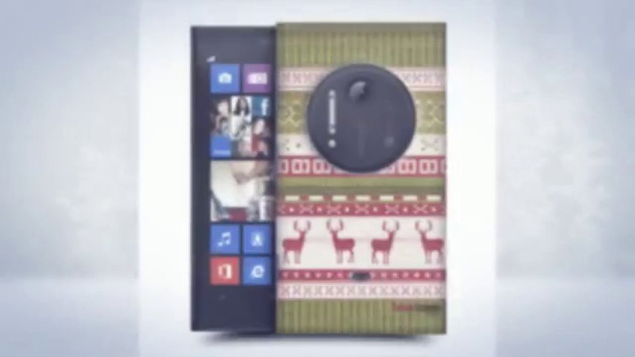 HEAD CASE DESIGNS KNITTED CHRISTMAS BACK CASE COVER FOR NOKIA LUMIA 1020