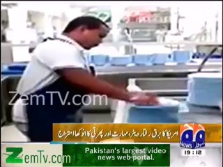 One of the fastest Dish washer man of the world