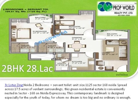 Lotus Zing Sector 168 9910003716 Noida Porjects