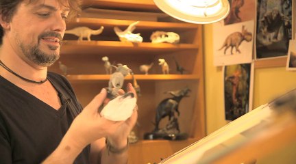 Drawing Patchimov - Walking with Dinosaurs