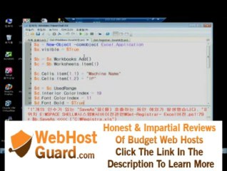 6회 Hosting University-5.파워쉘로 IIS & COM.wmv