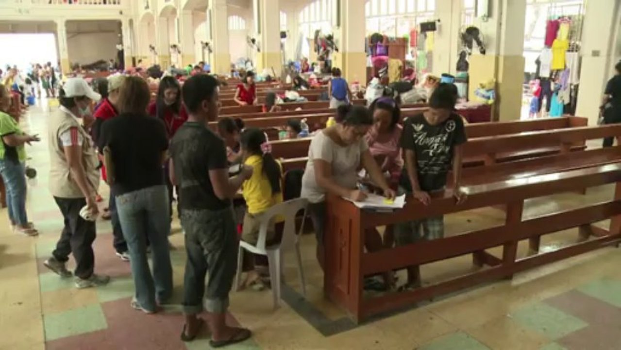 Taifun-Überlebende auf den Philippinen sind traumatisiert