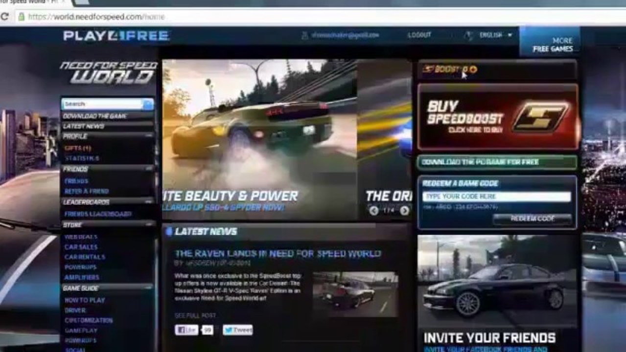 NFS World Hack and Tutorial 2013 OFFICIAL DOWNLOAD FOR FREE - PROOF!