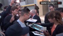 Jessica Biel Signs Autographs At Jimmy Kimmel Live