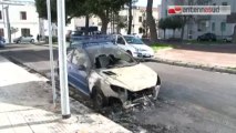 TG 25.11.13 Brindisi, attentato incendiario contro l'auto del segretario del Pd