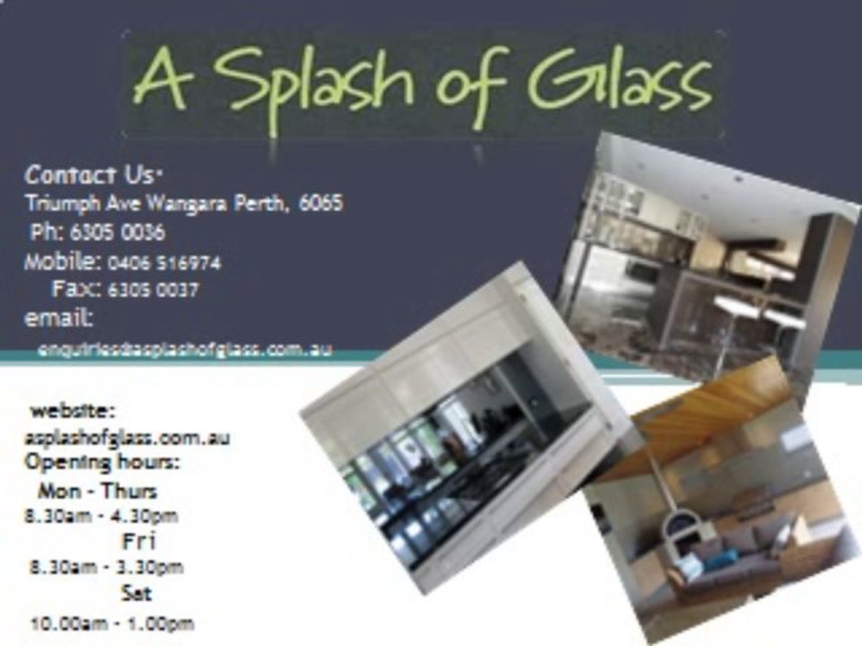 A Splash Of Glass