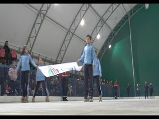 Casalnuovo (NA) - Inaugurata la pista di pattinaggio (24.11.13)