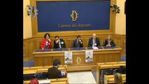 Roma - Conferenza stampa di Antonino Moscatt (26.11.13)
