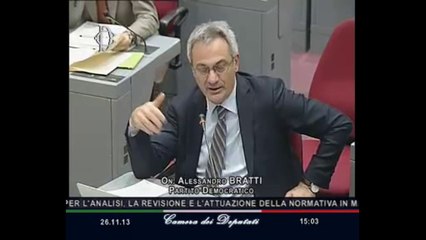 Roma - Tutela ambiente, audizione Piccirillo (26.11.13)