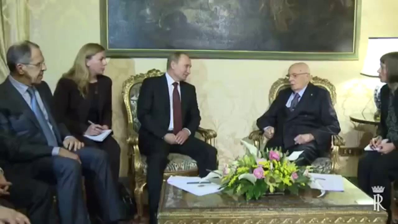 Napolitano - Incontro con il Presidente della F...